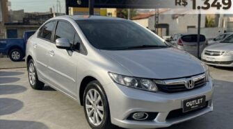 HONDA - CIVIC - 1.8 LXS 16V FLEX 4P AUTOMÁTICO