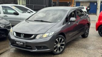 HONDA - CIVIC - 2.0 LXR 16V FLEX 4P AUTOMÁTICO